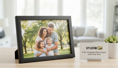 4"x6" Completed Photo Frame with Photo Print